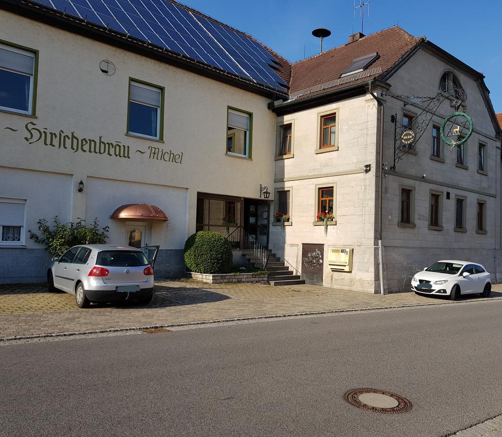 Gasthof Hirschenbraeu Michel Rauhenebrach Exterior photo